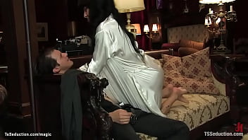 Preview 2 of Sefan Ru Sex - Server man ass fucked by shemale