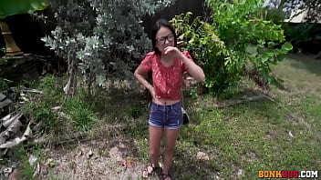 Preview 1 of Video Sex Melayu 3g - Lulu Chu Chinese Cutie Fucked on The Van