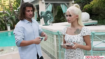 Preview 1 of Rough Interacial Dp - DevilsVid.com - Guy fucks his gfs exhibitionist stepsis