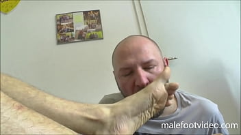 Preview 4 of The Preacher Daughter Movie - Barefoot guy malefoot worship