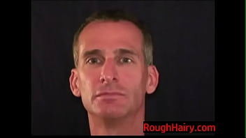 Preview 1 of 1950 Old Sex Com - Handsome Straight jacks his hairy cock- RoughHairy.com