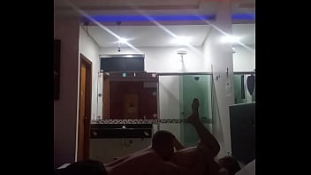 Preview 2 of Public Handjob Cum Sperm - Comendo a coleguinhas do curso