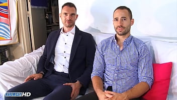 Preview 1 of Father And Daughter Blaskmails - French guy serviced by my best friend : Marc and Seb