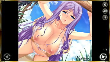 Preview 1 of Mom Sewx - GIF 真恋姫夢想 天下統一伝 黄忠(水着)