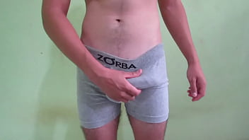 Preview 1 of Yoga Big Boobs Sex Brazzer - Pau duro de cueca