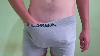 Preview 4 of Yoga Big Boobs Sex Brazzer - Pau duro de cueca