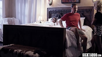 Preview 3 of Avgle Videos Xx - Beautiful Latina teen Destiny Cruz sat on siblings husband big hard dick