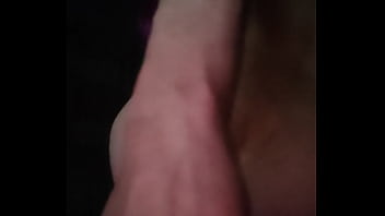 Preview 4 of Wife Watch Flashing Cock - Training my ass with a big carrot