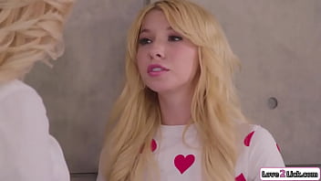 Preview 1 of Jav Hd Perawan - Love2Lick.com - Blonde is fucked by stepmom and her boss