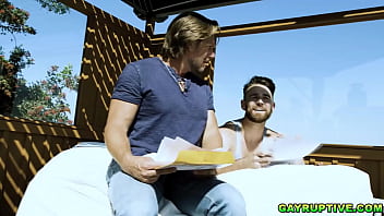 Preview 2 of Italy Porn Star Video Hd - Gayruptive.com - Two Hans Berlin and Declan Blake take a DNA test to find out their heritage. They make a shocking discovery that gets consequences!