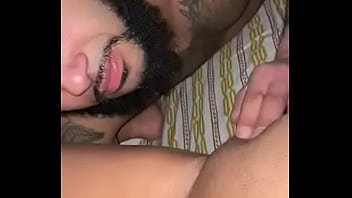 Preview 3 of Dagos Sex - Tatted Lightskin Eating tight white pussy