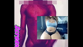 Preview 1 of Incest Stickam - Screenrec Me got me Jerking-off to this phat ass big tits beauty on xvideo