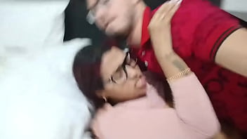 Preview 1 of Mother Aunt And My - I fuck Cintia who wants money to pay for her college in New York City