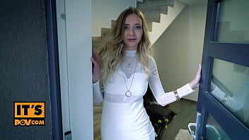 Preview 1 of Sexy Porn Vadio - itsPOV - Ex pornstar Polina Maxima takes your dick in both holes