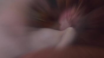 Preview 4 of Durin Caping - Neon haired HOTTIE breaks in new couch by SUCKING and RIDING