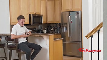Preview 1 of Dangerous Mom Teach Fuck - Step Mom Hesitates But Joins StepSon And StepDaughter