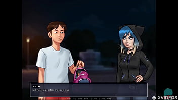 Preview 1 of Uk Facking - SUMMERTIME SAGA #120 &bull_ Nightly adventure in the park