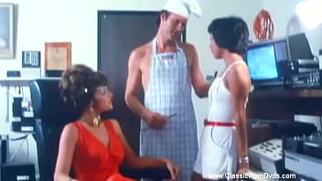 Preview 1 of Kitchen Halper - Innocent Sex From The Seventies Rocks Hard Sex Experience