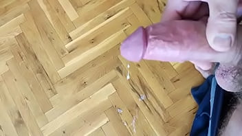 Preview 3 of Xnxxxx Jepun - Hard cock cumming with sperm dripping down