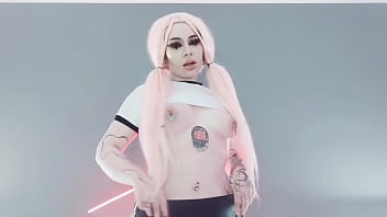 Preview 1 of With Macine - this cute anime girl is fucked hard and covered in cum - Peachgardens