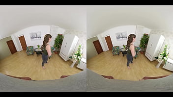 Preview 2 of Geetham College Sex Videos - Czech VR 490 - Gorgeous Busty Babe is Ready for a Wild Ride!