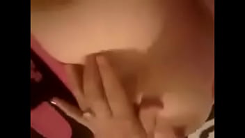 Preview 3 of Beat Freands Mom - Wife rubbing her big tits