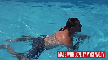 Preview 1 of Helix Gay - Beauty and the Fuck Beast - with Rebeca Cerrera and Leslie Taylor