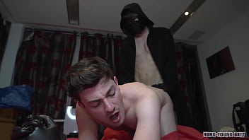 Preview 3 of Summertime Saga Sex With Sister - Mask slips off half way though CUMMING inside Fearless Boy-Next-door