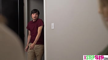 Preview 1 of Greet Rossi - Leprechaun boner for teen stepsister Kyler Quinn and her BFF Scarlet Skies