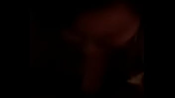 Preview 3 of Hard Core Bed Very - Milf giving some head while her little ones inside waiting