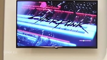Preview 1 of Rat With Wingsfx - Jess fuck Husbands best friend while he plays PlayStation