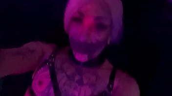 Preview 4 of Makup Miss - TRASHQVEEN: MEMBERSHIP: scratching &amp_ clawing fetish with Majesty Black &lsquo_Vamp&rsquo_ gloves. pain. pleasure. knifeplay.