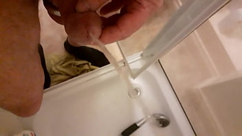 Preview 3 of Pregnant Orgasm Birth - for those who like to see a cock piss