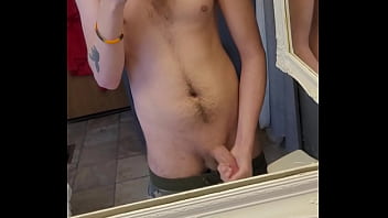 Preview 3 of 3 Will - Teen boy masterbateing in sink