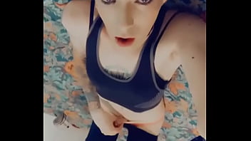 Preview 4 of Pain Tiny Teen - Yoga Whore Wants To Get Fucked In Her Leggings