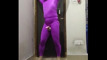 Preview 2 of Mom Public And Son - Zentai phantom superhero femdom dominant