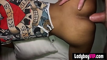 Preview 3 of Medieval Gangbang - Skinny and sexy Thai ladyboy slut fucked