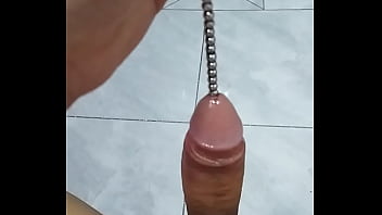 Preview 4 of Cherdrn Xxx - 插尿道膀胱好爽 拉珠通过前列腺不断抽插
