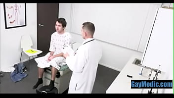 Preview 1 of Sweet Bnk - DickHealer.com- Young hairy boy barebacked by his doctor