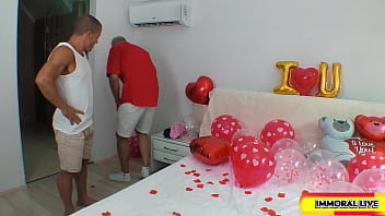 Preview 1 of Xxx Video Hd 2007 - Immoral Valentine&rsquo_s Day! Cheating Pawg Lane Wolf Creampied By Her Man&rsquo_s Best Friend - Immoral Live 4k