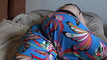 Preview 4 of Little Caprice Dream - Pawg in Blue Tights Fetish Compilation