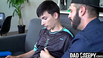 Preview 1 of Japanes Momxxx - Hot step Daddy Fills His &#039_s Ass with His Cum - DadCreepy