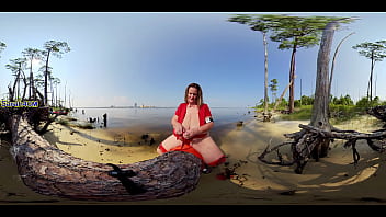 Preview 2 of Bagdo Luhari Sex - Huge Tits On Pine Tree (360 VR) Free Promotional