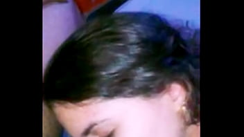 Preview 4 of Chica Caga - Teenage bitch sucking boyfriend&#039_s friend