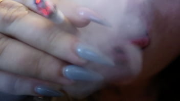 Preview 4 of Small Tid - CHILL and SMOKE with ME!!! CLOSEUP HANDS &amp_ CIGARETTE &quot_FETISH&quot_