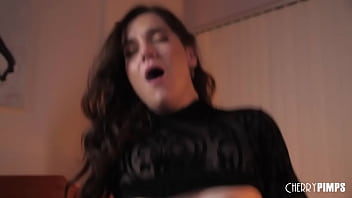 Preview 4 of Elena Kiosk As - Natural Tits Kasey Warner Tugs Her Sexy Bush While Banging Jay Romero Hardcore