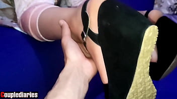 Preview 2 of Lana Rohades Squirt - arab hijab Moroccan wife with sexy feet getting fucked hard by her husband big cock