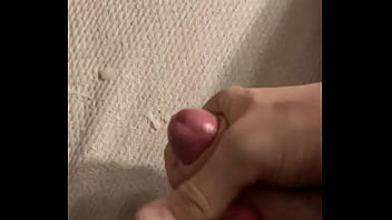 Preview 4 of Black Ebony Xxx Video - Playing with my big dick and shooting on my bed
