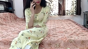 Preview 1 of Beautiful Girl Creamy Pie - Indian Saasuma Ne Liya Test hd with hindi audio story