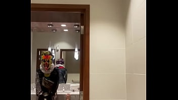 Preview 2 of Mom Vs Son Step Help Mom Son - Lila Lovely takes a bathroom break with Gibby The Clown